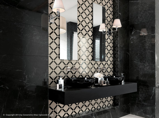 Marvel Pro Grey Fleury Mosaico 3D | Mosaici ceramica | Atlas Concorde