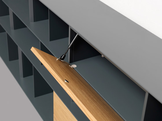STACK Desk-Element | Étagères | Müller Möbelfabrikation
