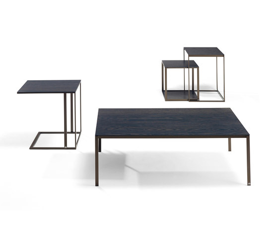 Kendo Lap | 1250-VI Veneered Wood | Side tables | DRAENERT