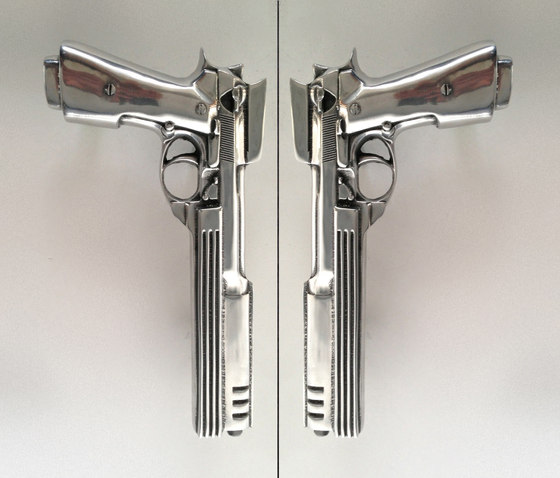 Gun large | Maniglioni porta | Philip Watts Design