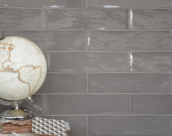 Betonbrick Wall White Glossy | Piastrelle ceramica | TERRATINTA GROUP