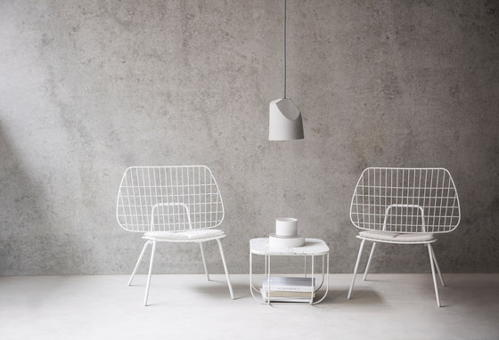 WM String Lounge Chair | Dusty Green | Poltrone | Audo Copenhagen