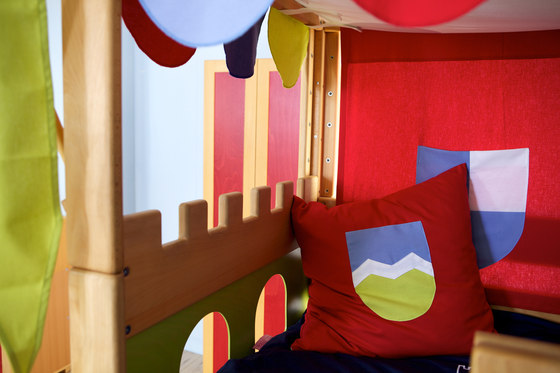 Castle Play bed with Canopy DBA-208.2 | Letti infanzia | De Breuyn