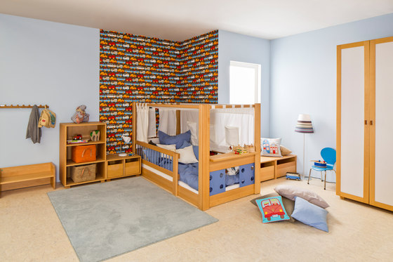 Kubu mid high game bed DBA-207 | Kids beds | De Breuyn