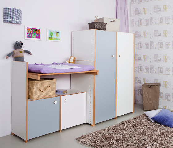 Changing Table with Wardrobe | Baby changing tables | De Breuyn