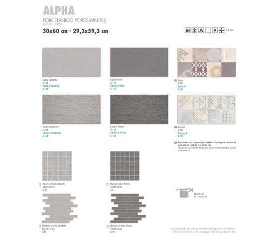Alpha | Mosaico Iraklia Jeans | Ceramic mosaics | VIVES Cerámica