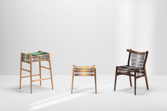 Loom bar stool | Sgabelli bancone | H Furniture