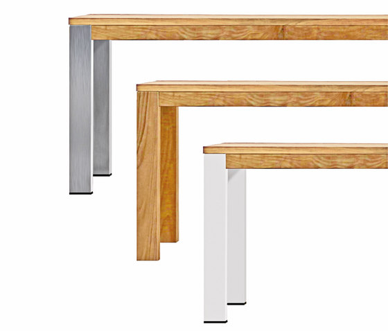 Vigo bench 220 cm (powdercoated steel) | Benches | Mamagreen
