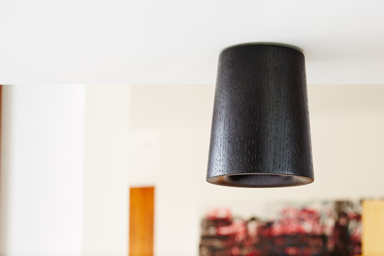Solid | Downlight Cylinder in Natural Oak | Plafonniers | Terence Woodgate