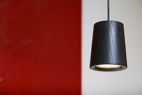 Solid | Pendant Cylinder in Walnut | Suspensions | Terence Woodgate
