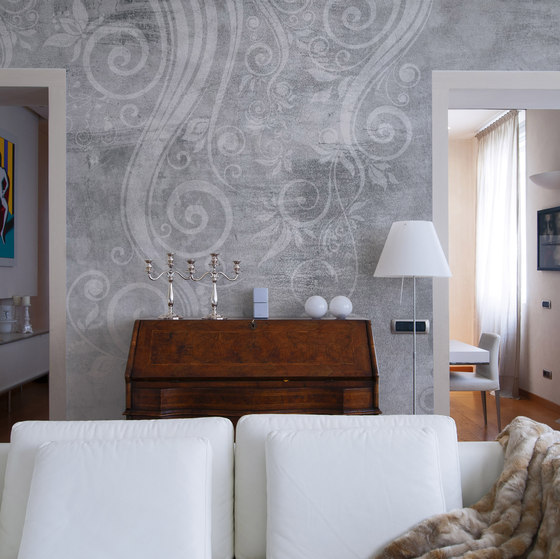 Floral Waves | Revestimientos de paredes / papeles pintados | Inkiostro Bianco