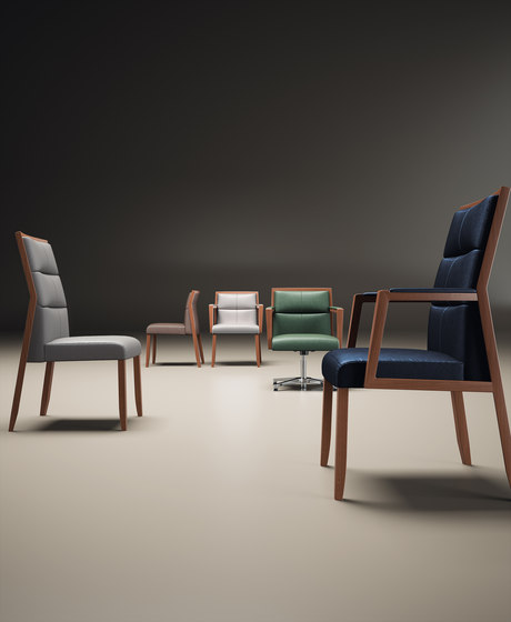 Square Lounge Chair + Ottoman | Poufs | Ofifran