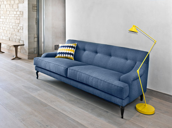 Sissinghurst armchair + footstool | Armchairs | Case Furniture