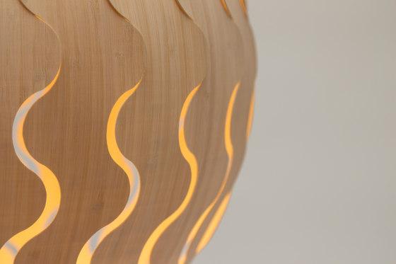 Belle Bamboo | Suspended lights | David Trubridge Studio