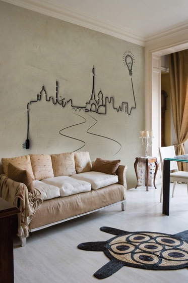 Ville Lumiere | Wall art / Murals | Inkiostro Bianco