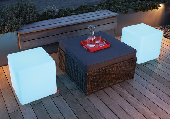 Cube LED Outdoor Accu | Mesas auxiliares | Moree