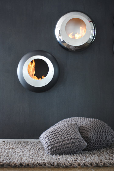 Vellum Stainless Steel | Caminetti aperti | Cocoon Fires