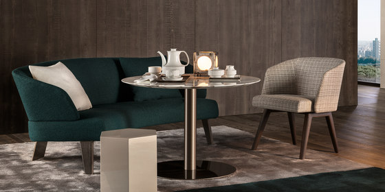 Bellagio Lounge "Bronze" | Mesas auxiliares | Minotti