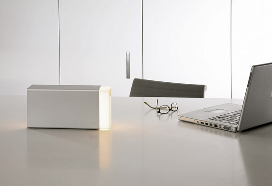 Eraser 260 Silver LED | Lampade tavolo | Moree