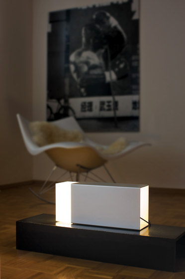 Eraser 260 Silver LED | Lampade tavolo | Moree
