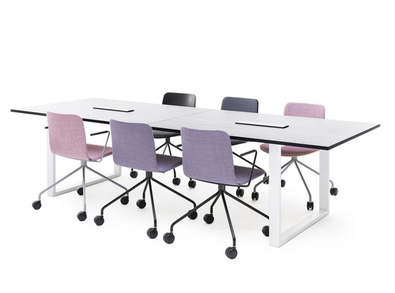 Frankie Conference Table with Sled Base | Contract tables | Martela