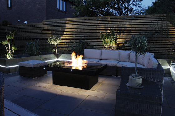 Madrid Gas Fire Table | Fire tables | Rivelin