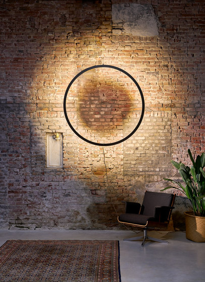Framed suspension lamp circle | Pendelleuchten | Jacco Maris