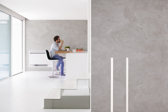 Microtopping - White | Concrete panels | Ideal Work
