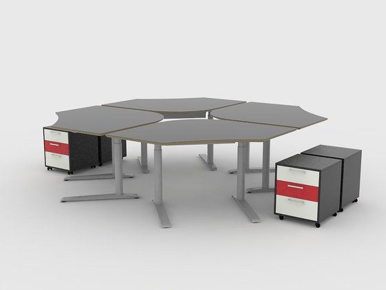 Quadro Sit/Stand Desk | Escritorios | Cube Design