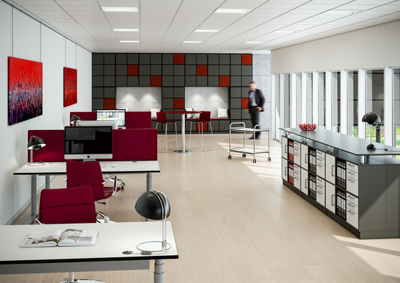 Quadro Sit/Stand Desk | Contract tables | Cube Design