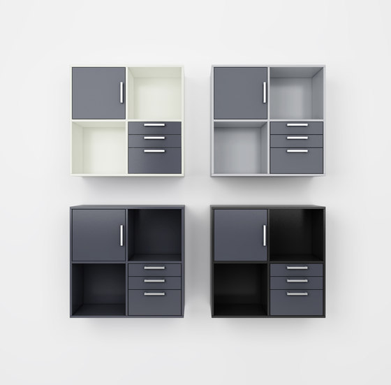 Quadro Bookcase | Schränke | Cube Design