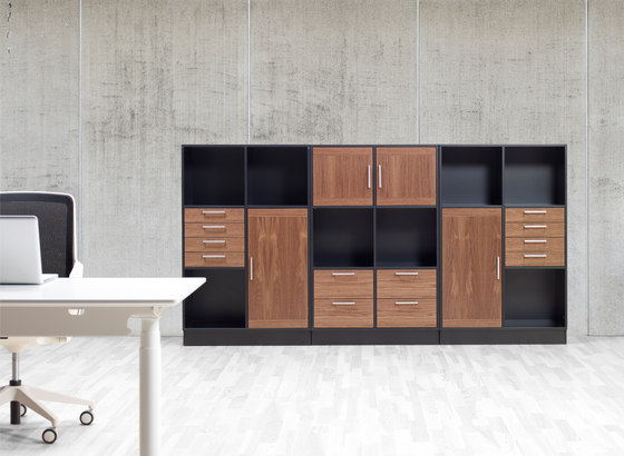 Quadro Bookcase | Armoires | Cube Design