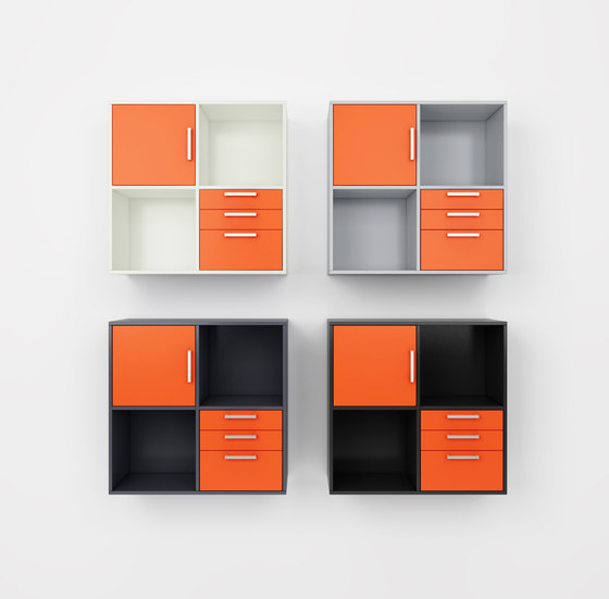 Quadro Bookcase | Armarios | Cube Design