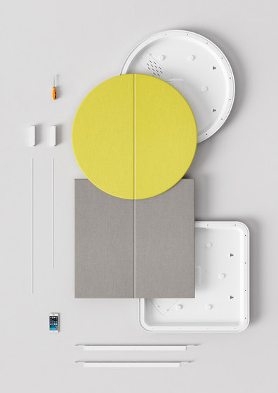 Parentesit Wall Panel | Sound absorbing objects | Arper