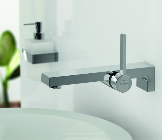 240 1100 Exposed single lever mixer ½“ for bathtub | Bath taps | Steinberg