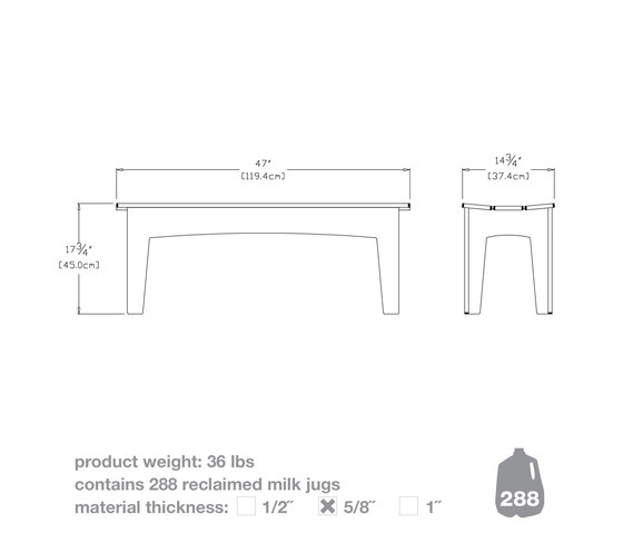 Alfresco Table 62 | Tables de repas | Loll Designs