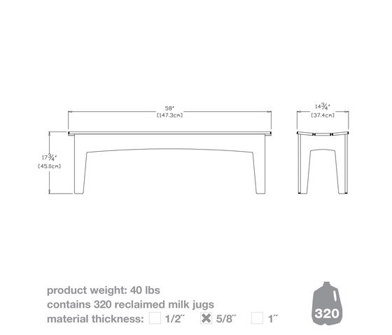 Alfresco Table 62 | Dining tables | Loll Designs