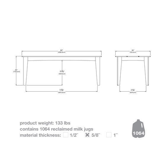 Alfresco Bench 47 | Benches | Loll Designs