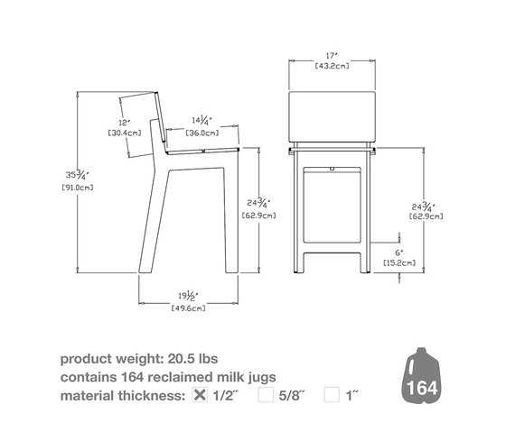Fresh Air Bench 65 | Benches | Loll Designs