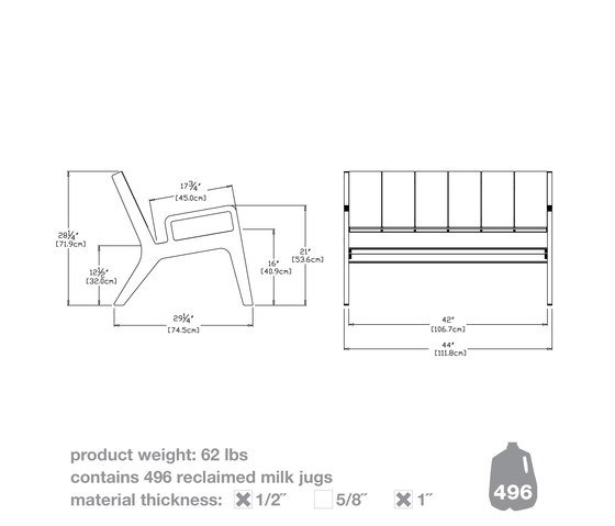 No. 9 Sofa | Benches | Loll Designs