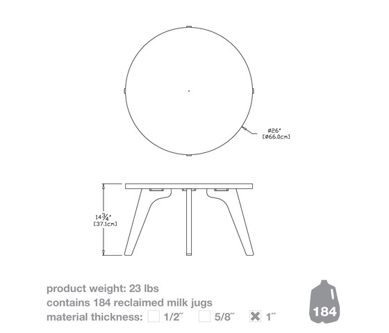Satellite Cocktail Tables oval | Mesas de centro | Loll Designs