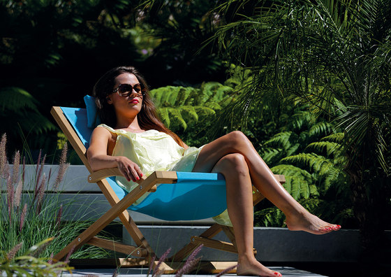 Beacher 65 folding relax chair | Lettini giardino | Royal Botania