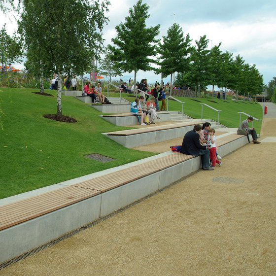 Olympic Wave Benches | Sitzbänke | Streetlife