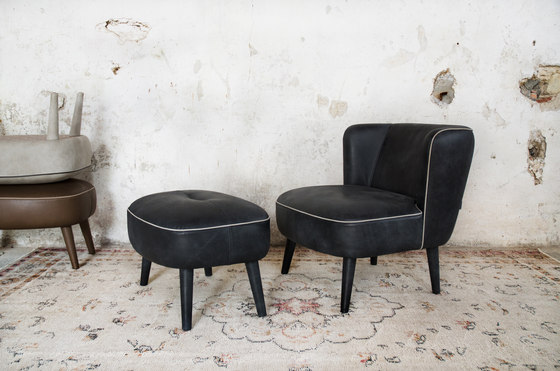 Camilla armchair leather | Fauteuils | Loop & Co