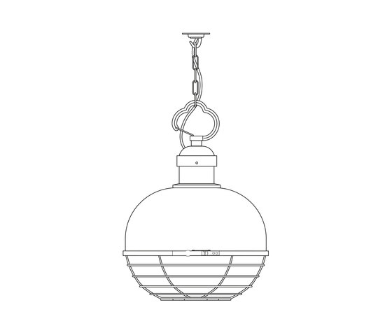 7243 Oceanic Pendant, Basalt Grey | Lámparas de suspensión | Original BTC