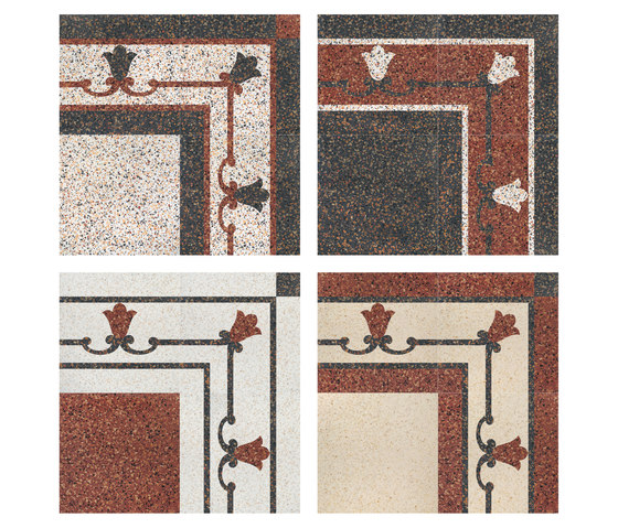 Carnevale Veneziano Gianduia | Ceramic tiles | Petracer's Ceramics