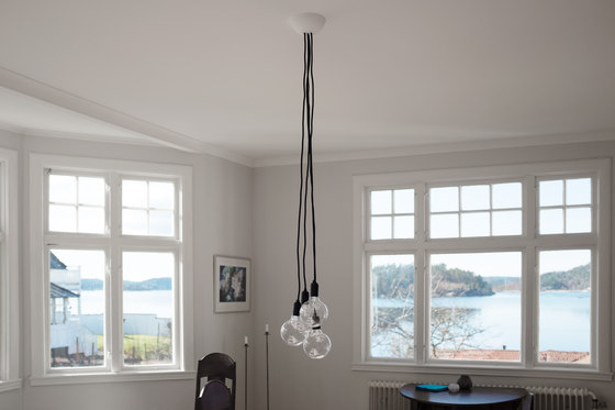CableCup Quattro White | Suspended lights | CableCup