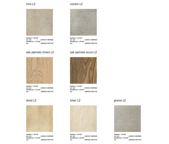 System L2 | Oak Patinato Scuro L2 | Panneaux céramique | Lea Ceramiche