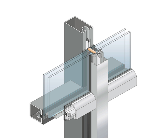 Forster thermfix vario EI30 | Fire-resistant curtain wall | Facade systems | Forster Profile Systems