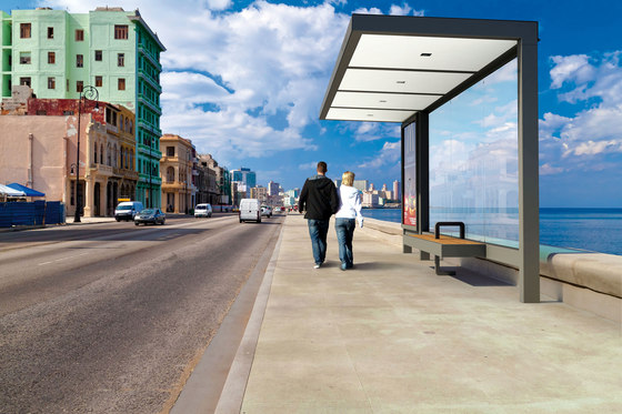 Hut | Bus stop shelters | Metalco